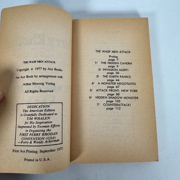 Perry Rhodan & Atlan Lot of 5 Books (7 Stories) Ace Sci-Fi Space Opera Vintage - Picture 6 of 16